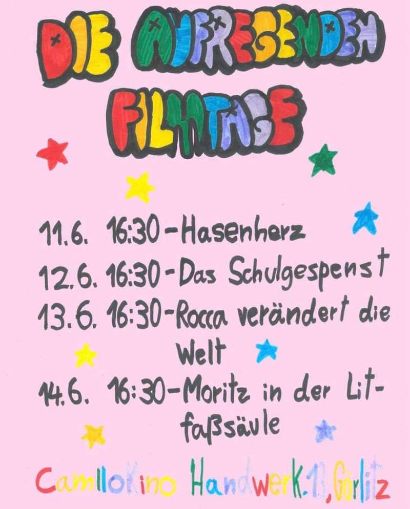 Die aufregenden Filmtage