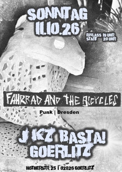 Konzert: Fahrrad And The Bicycles