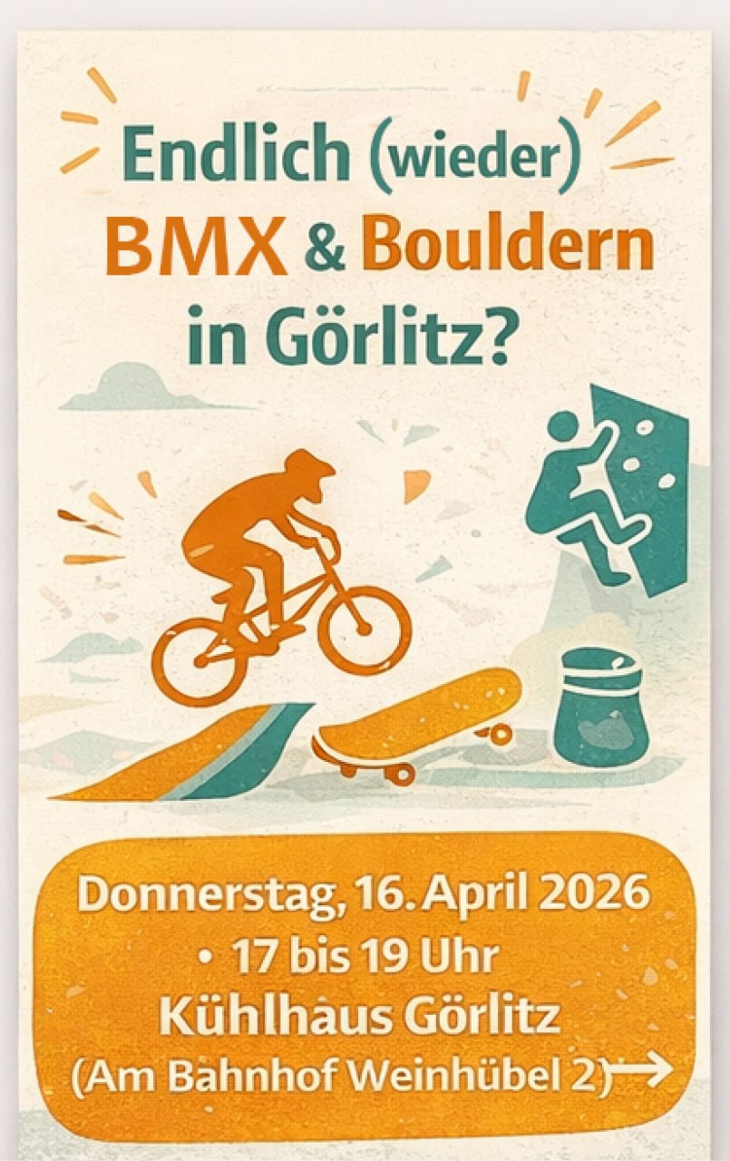 Öffentliches Plenum BMX- und Boulderhalle