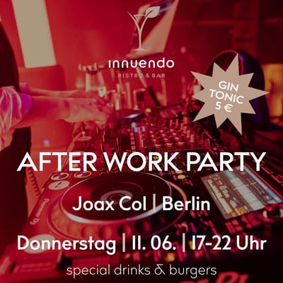 Downtempo & Tech-House Abend mit alkoholfreien Cocktails & veganem Essen